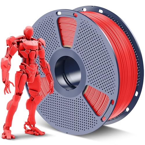 Image of SUNLU ABS Filament 1.75mm,Red,1kg,3D Printer Filament,Highly Resistant Durable,Heat Resistance,Excellent Toughness,for 99% FDM 3D Printers.