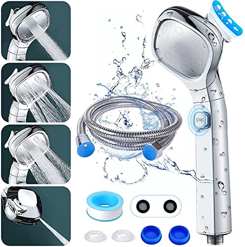 Manguera Ducha 2M y Alcachofa Marca Blsyetec