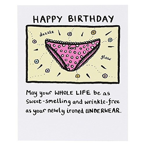 Edward Monkton card- Happy Birthday underwear- New...