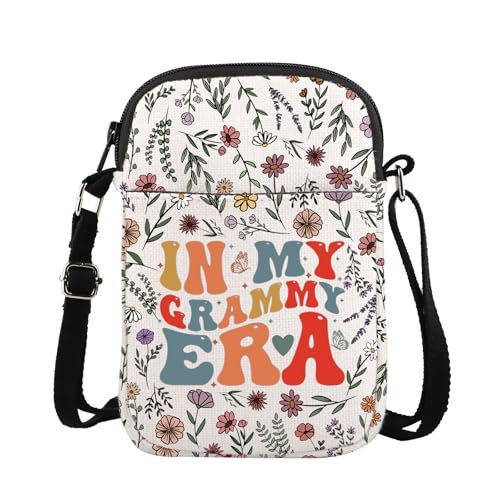 ENSIANTH Grammy Gift Mother’s Day Gift Grandma Crossbody Bag In My Grammy Era Gift Grammy To Be Gift Grandmother Nonna Gift
