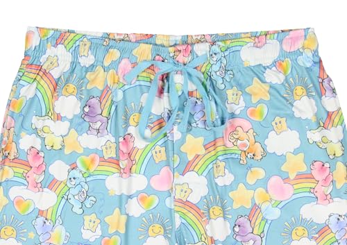 Care Bears Pajama Pants Retro 80's Care Bears Men's AOP Drawstring Elastic Waistband Lounge Sleep Pajama Pants2