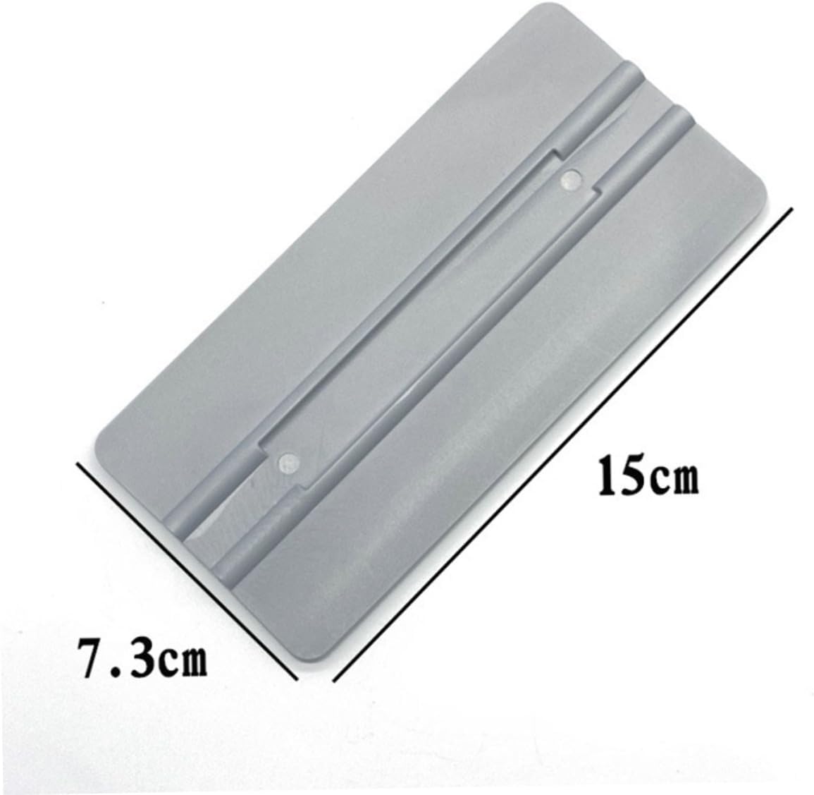 TOYANDONA Car Film Scraper Durable Plastic Auto Squeegee Tool for Applying Protective Tinted Film Car Windows Grey