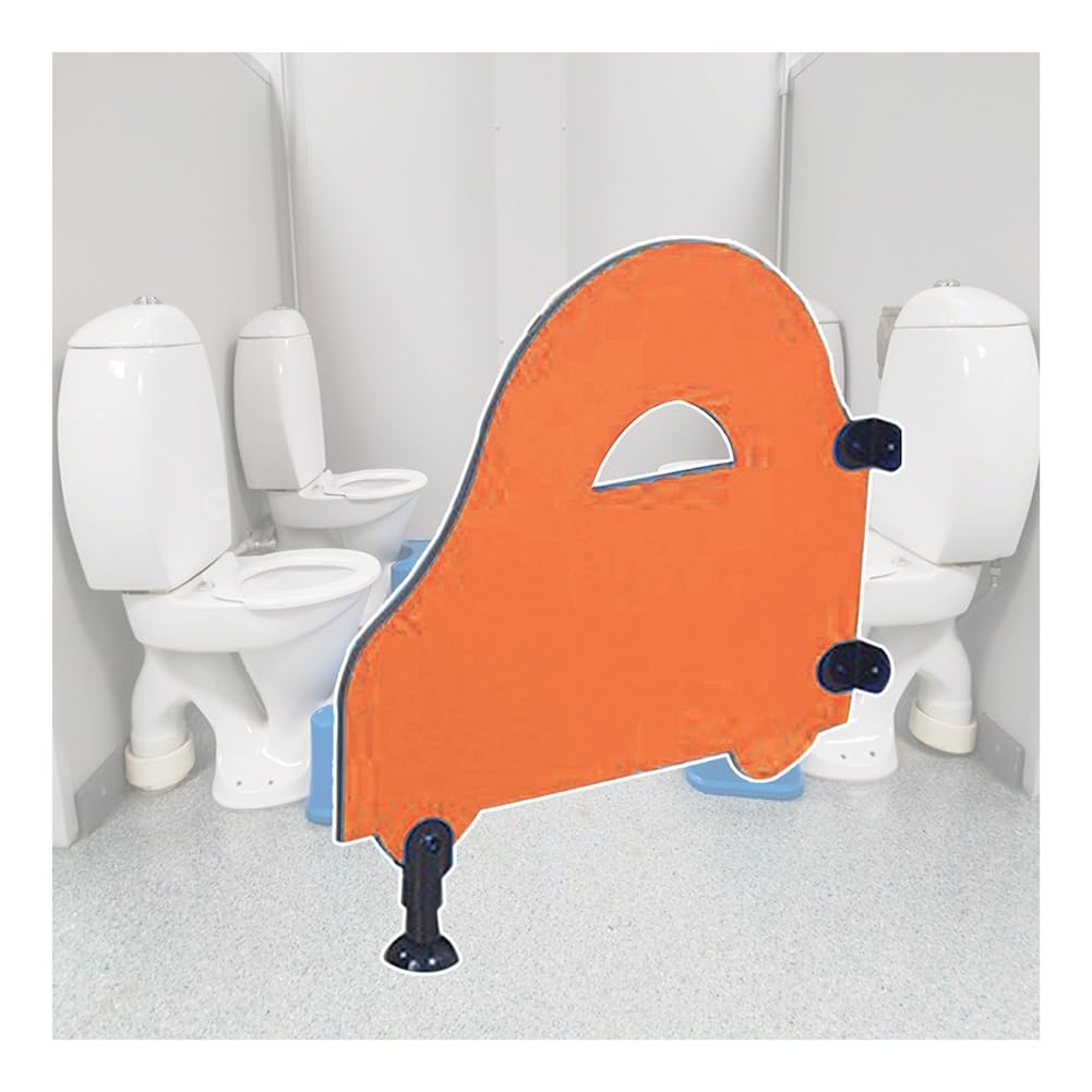 BKSXSOP Floor-Mounted Children's Urinal Divider Partition, Restroom Partitions, Wall-Mounted Toilet Privacy Screen Baffle
