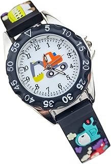 Relógio Infantil Escavadeira Escavadeira Relógio Bonito Relógio Infantil Relógio De Pulso De Estudante Relógio De Quartzo Relógio De Desenho Animado Versão Coreana Relógios De