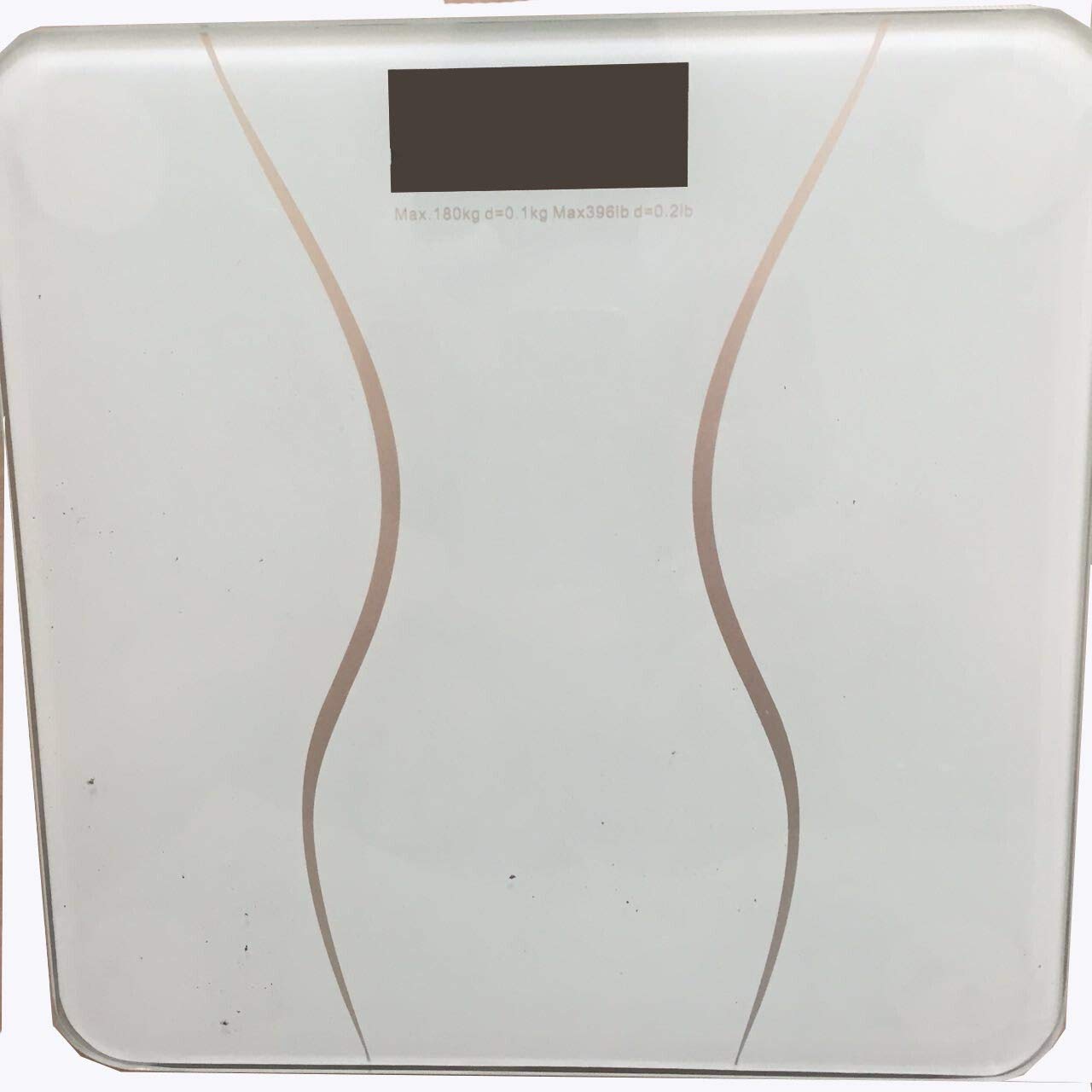 Bilancia Pesapersone in Vetro Temperato Regalo Elettronico Intelligente Bilancia Pesapersone Elettronica for La Salute della Casa Scala di Grasso corporeo Bluetooth