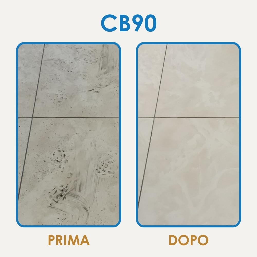 CB90 - Limpiador concentrado neutro para suelos de gres, piedra, mármol y granito, 5 litros