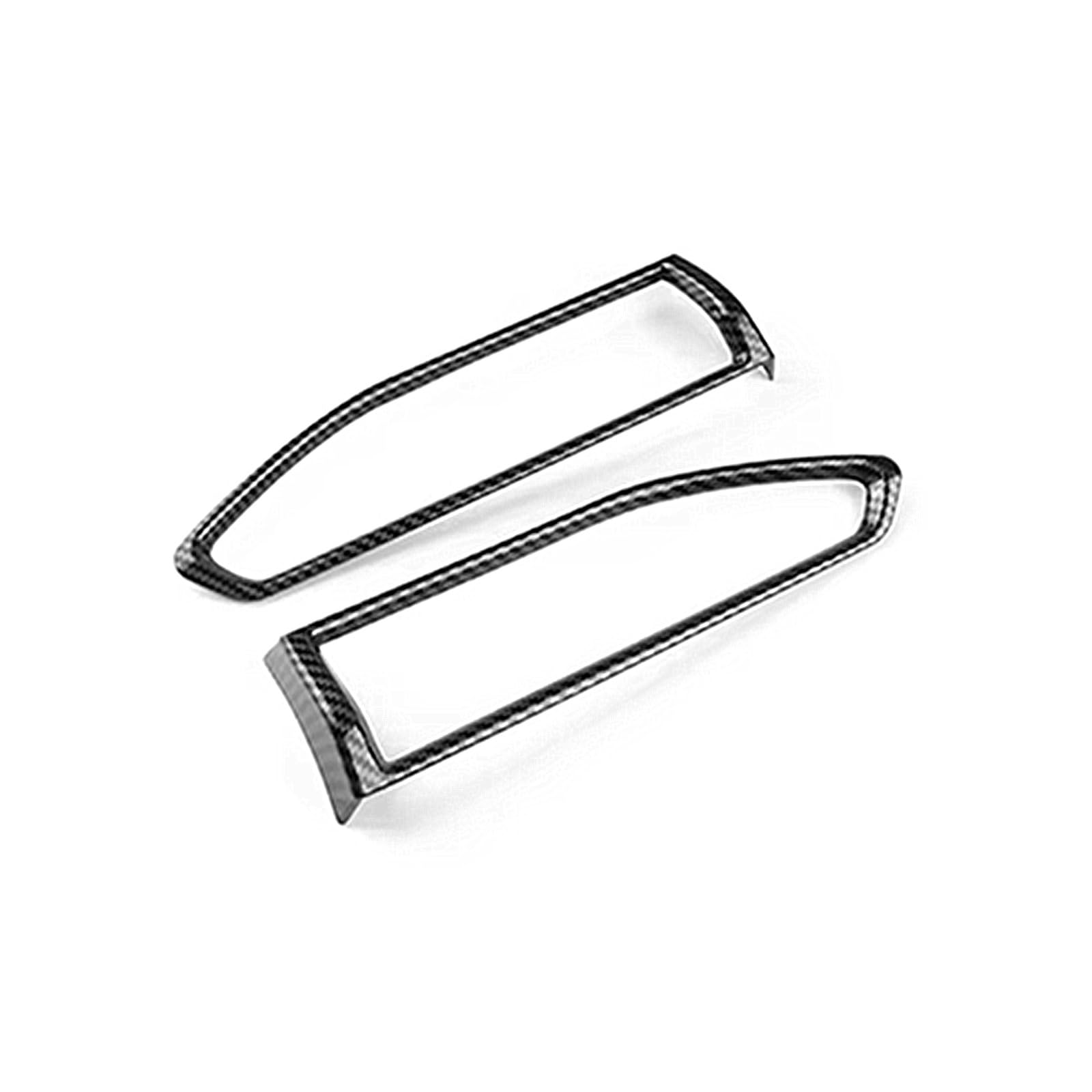 Sanehou Gossy Carbon Dashboard Air Vent Frame Compatible With Subaru For Wrx 2022-2024 Lhd Rhd Car Side Air Vent Trim Frame Air Outlet Decorative Cover Sticker