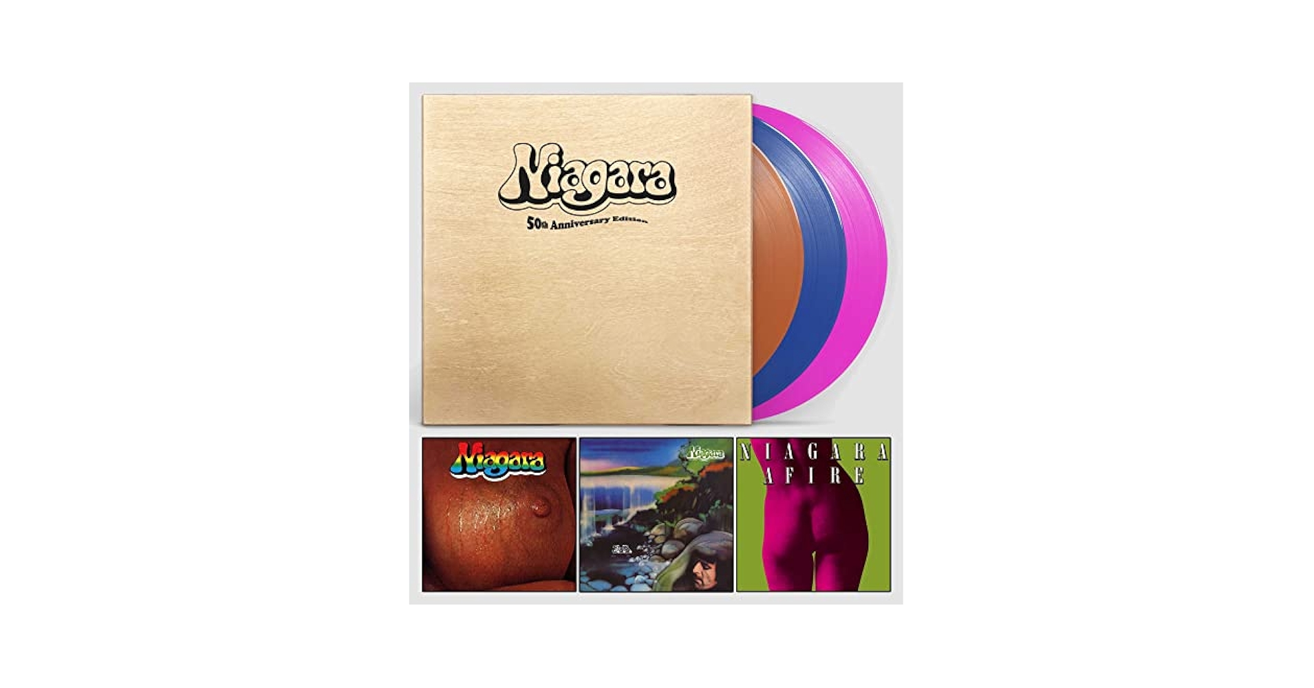 【新品LP】 『SONGS 50th Anniversary Edition』 Amazon.com: Niagara 50th Anniversary Edition: CDs & Vinyl