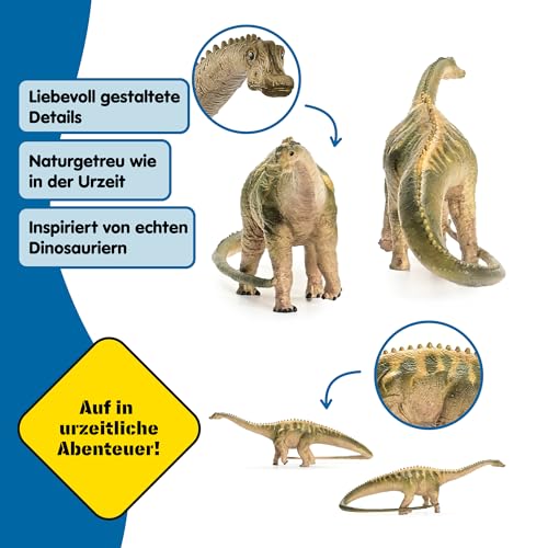 schleich Dinosaurs | Diplodocus 15047 | detailgetreuer Dino | Dino Spielzeug zum Sammeln | tolles Geschenk für Mädchen und Jungen | schleich Dinosaurier Spielzeug ab 3 Jahre | 6 x 28 x 9 cm