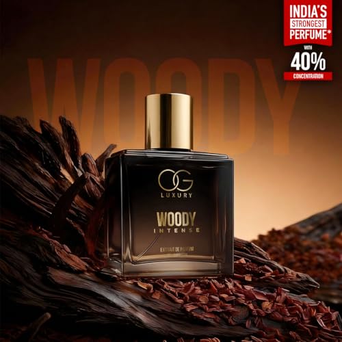 Image of OG Luxury India's Strongest Woody Intense Extrait De Perfume for man, Premium & Long-Lasting Scent, luxury perfume for Special Occasions & Gifting, 100ML