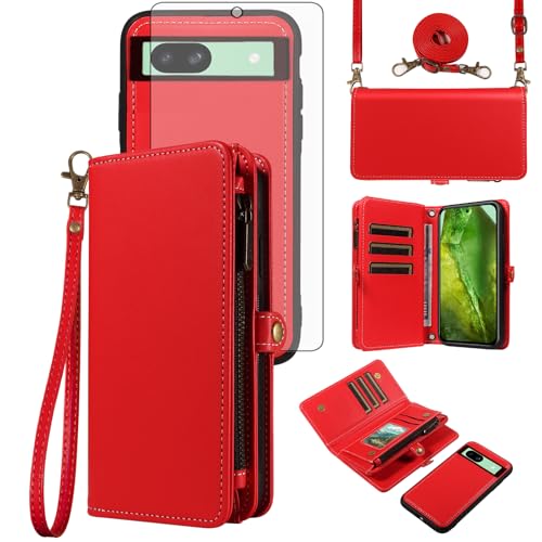 Coque Google Pixel 8A CSYBYW008 UK Rouge évite les rayures et chutes du quotidien