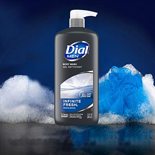 Dial Men Body Wash, Infinite Fresh, 69 Fl Oz (3-23 Fl Oz Bottles) #TOP5
