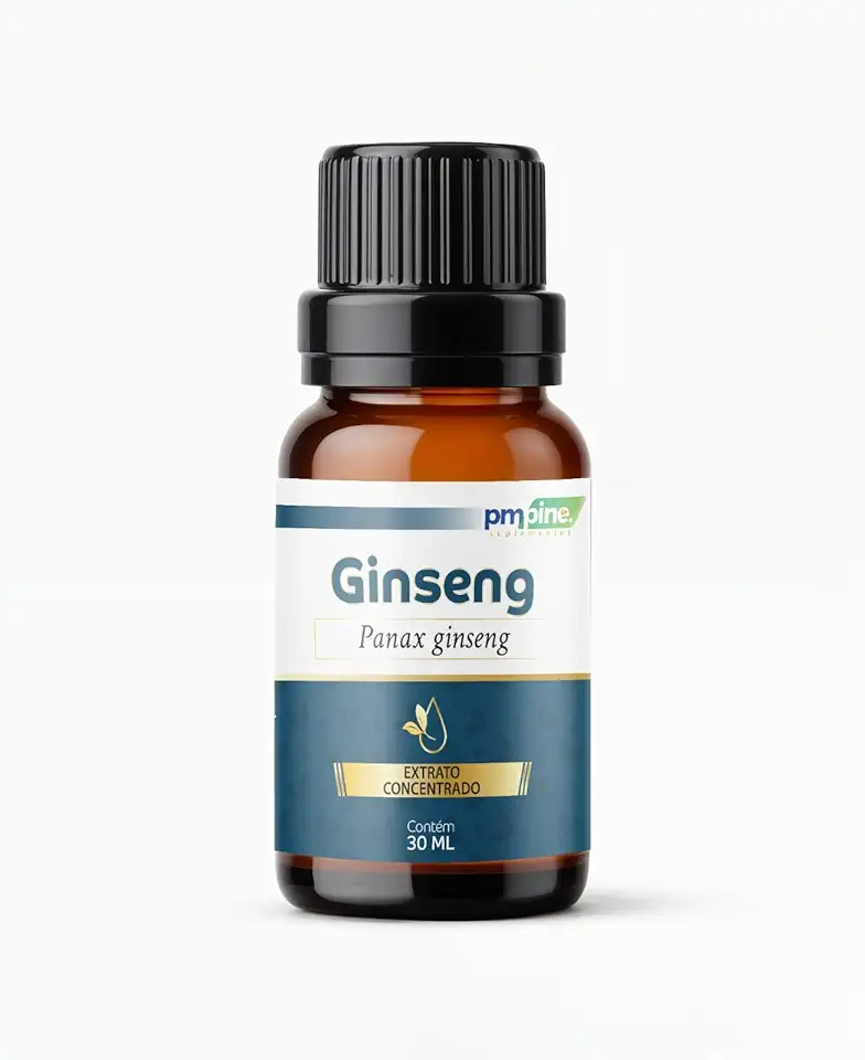 Extrato Fluído Concentrado de Ginseng 30 ml