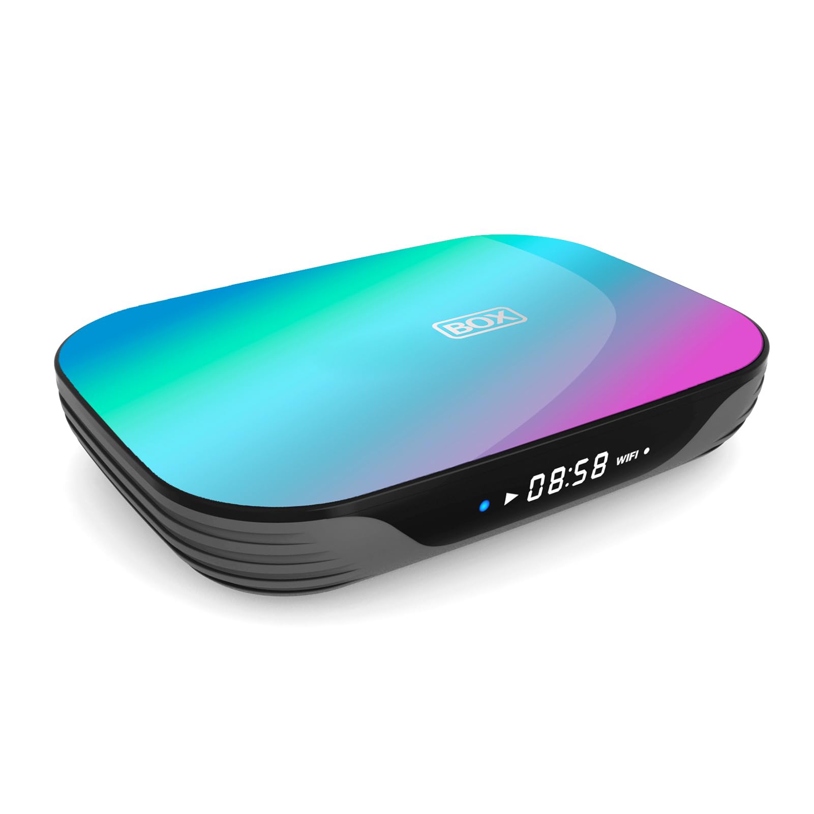 TV Box Box TV Dekoder 8K 4 GB RAM WiFi Dwuzakresowy 2.4G 5G Ethernet Gigabit [ zastępczy] z Procesorem S905X3 na sypialnię (4+128G Wtyczka UE)