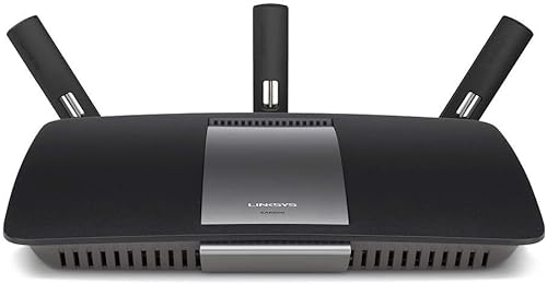 Linksys AC1900 Router inalámbrico Wi-Fi de doble banda+con puertos Gigabit y USB 3.0, aplicación Wi-Fi inteligente habilitada para controlar su red