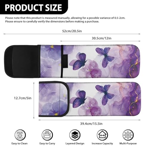 Funda de viaje para plancha de pelo con diseño mármol miniatura 6