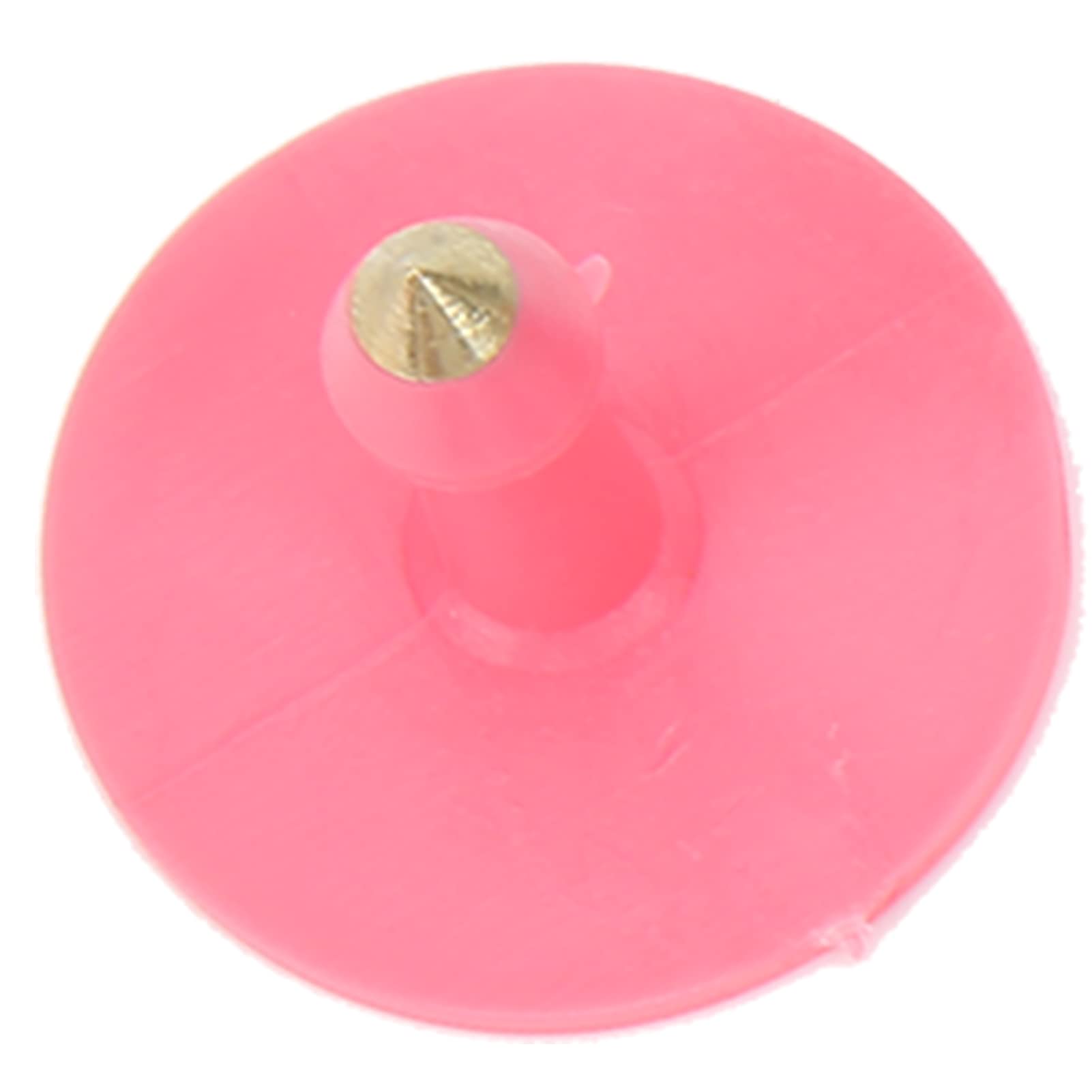 100 Pezzi di Marchi Auricolari per Animali da Fattoria in Plastica per Orecchini di Plastica per Capre Pecore Bovini Mucche Maiali[Rosa] Accessori per il trasporto di animali da allevamento