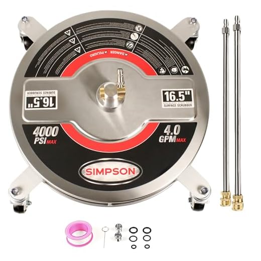 Pressure Washer Surface Cleaner Tool