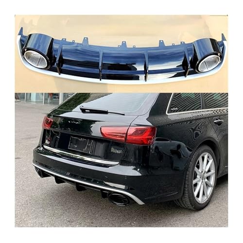 Diffuseur arrière Audi A6 S-line en finition premium type RS6