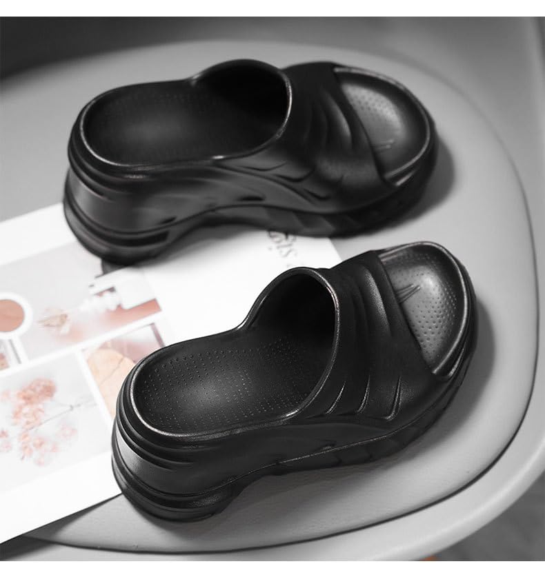 Orthopedic Sandals 2025 Summer Comfortable Orthotic Leather Wedges Slides Dressy Platform Heel Slip Sandals4