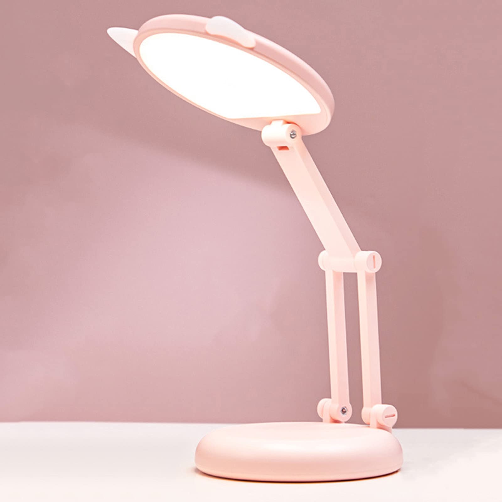 Lampa biurkowa, lampa do sypialni, Składana lampa biurkowa LED dla dzieci Możliwość przyciemniania Sypialnia Lampka stołowa do czytania Port ładowania Usb Bezstopniowe ściemnianie Sterowanie dotykowe