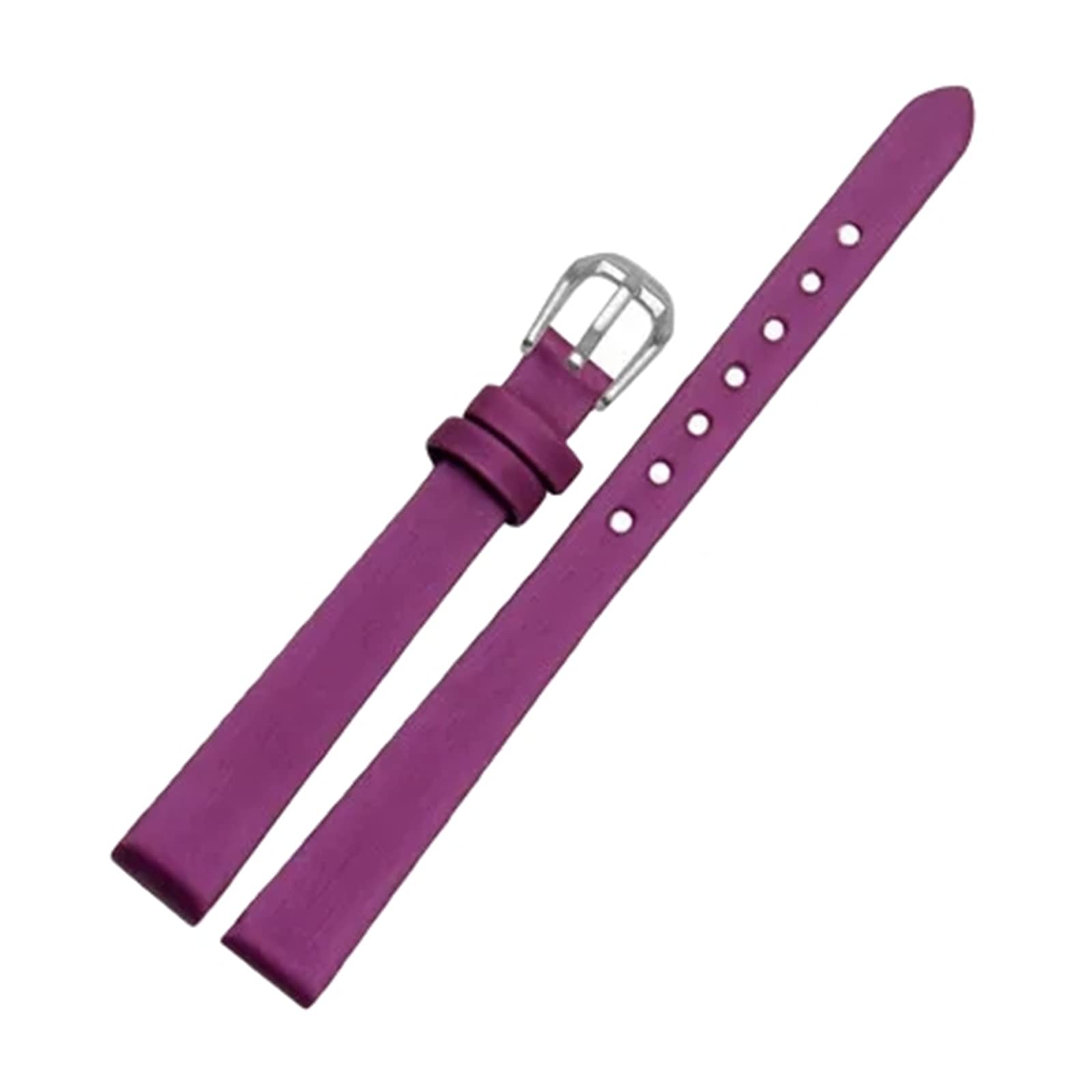 Bracelet de montre cuir véritable souple et fin universel pour montres homme femme