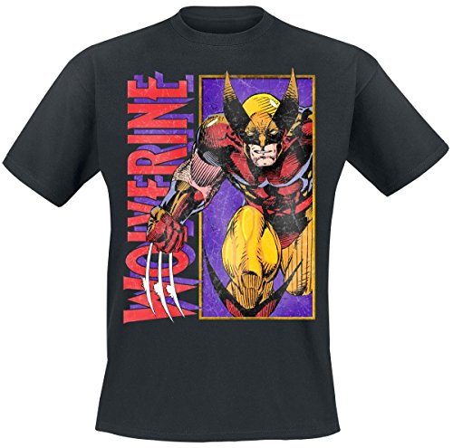 Wolverine Panel Bust T-Shirt Noir S