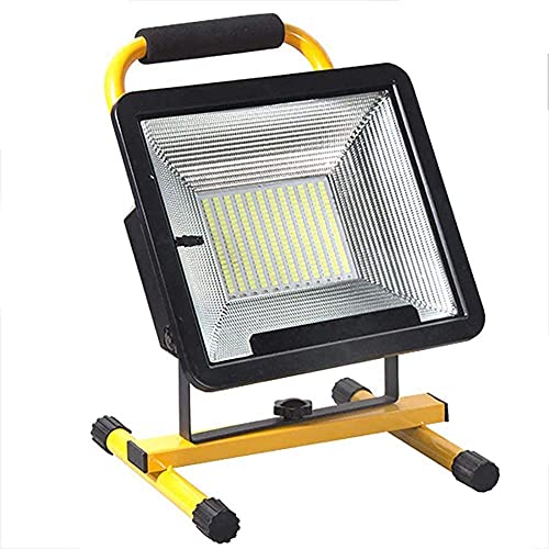 ZTCHSENZT Foco De Trabajo Led Portátil Recargable De 200 W, Lámpara para Obra, Reflector Led Inalámbrico, Batería De 20 000 Mah, 3 Modos De Brillo, para Camping Y Pesca.