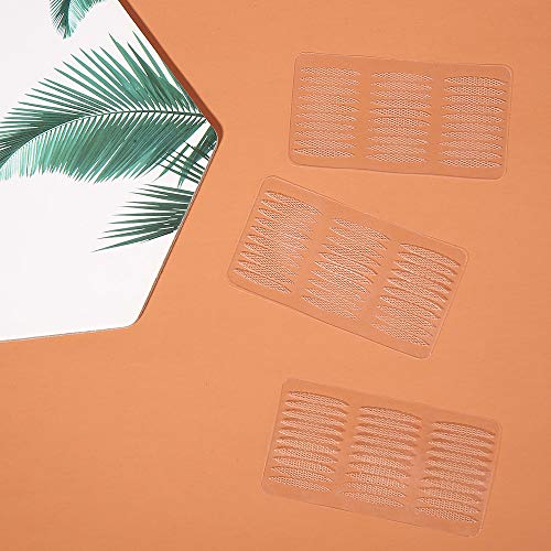 Breathable Lace Mesh Eyelid Tape Sticky,Double Eyelid Tape Paste Stickers,Glue-Free Self Adhesive Double Lasting Eyelid Sticker Without Surgery,Paste with Water Spray (2 Pack 240 PCS Total, Slim)
