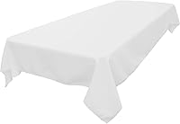 Vista 116 de LA Linen - Mantel rectangular de popelina de poliéster