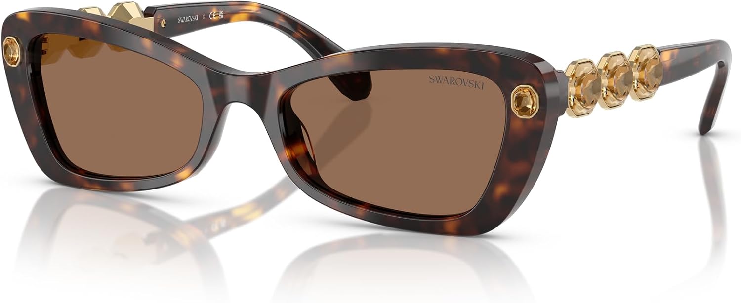 Swarovski womens Sk6033 Butterfly Sunglasses