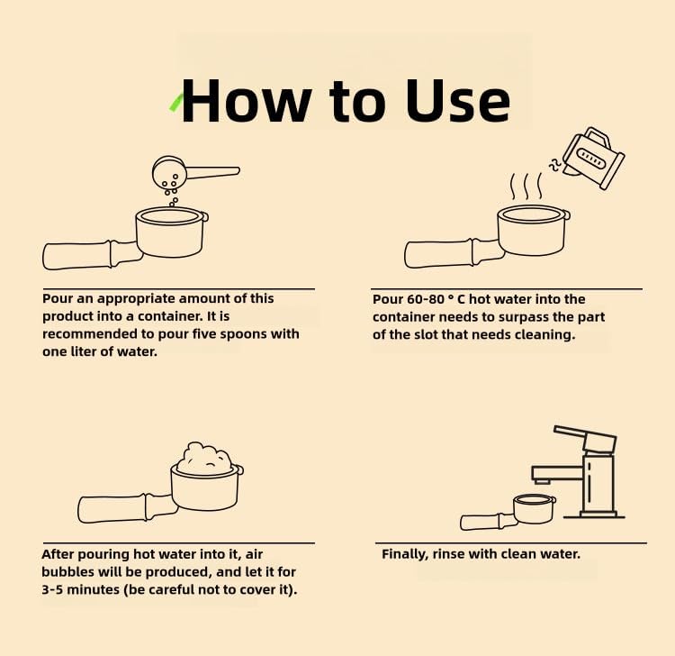 Miniatura 7 de Polvo de limpieza para máquina de café espresso, 24 onzas, 23.99 oz, ideal para enjuague, elimina aceites y residuos, inodoro, mejora el sabor del