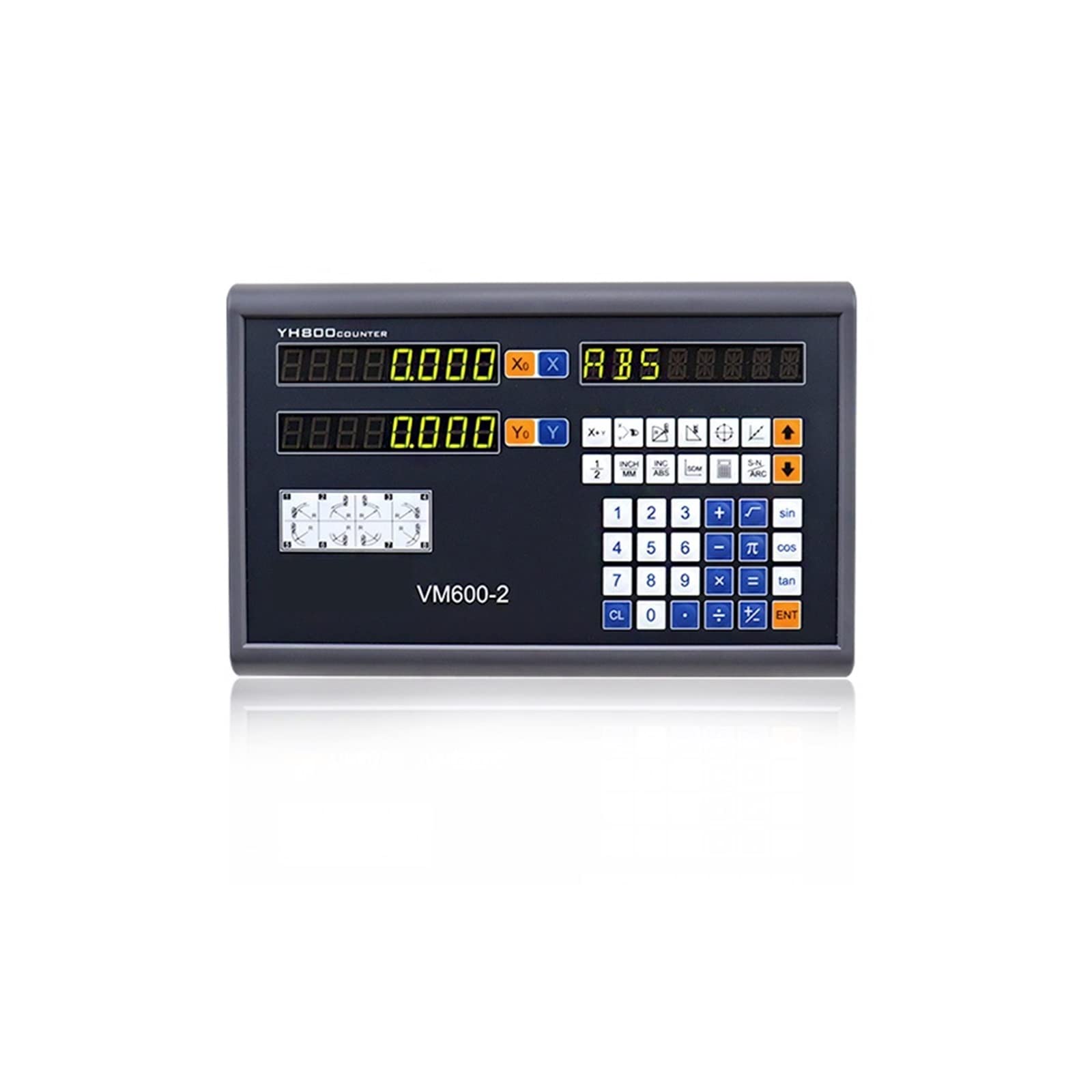 Escala lineal digital VM600-2 Digital Readout Dro Set Juego de escalas lineales 5U Codificador lineal Líneas de 50 mm a 1000 mm for máquinas de fresado de torno para máquina de torno de fresado de mol