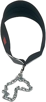 Power Systems Nylon Dip / Pull-Up Belt with Padded Back for Adding Additional Weight to Strength Training Exercises, 6 Inches Wide, Black Nylon and Steel Chain (65325)