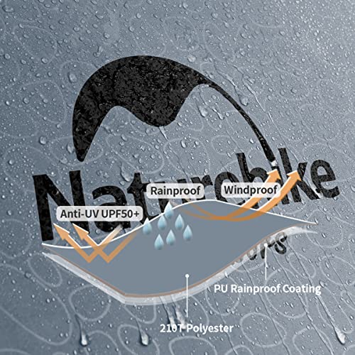 Naturehike P-Serisi Kamp Çadırı 4 Mevsimde 2-3 Kişilik, Ultra Hafif Sırt Çadırı, Açık Hava Etkinlikleri için Anti-UV Aile Çadırı