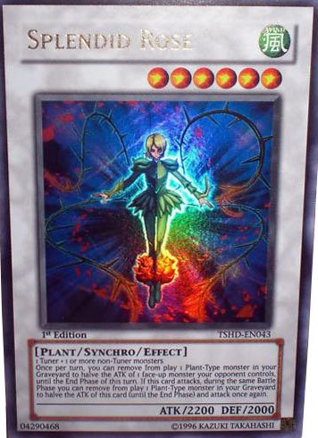 Amazon.com: Yu-Gi-Oh! - Splendid Rose (TSHD-EN043) - The Shining
