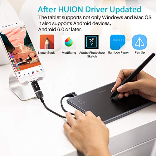 Mesa Digitalizadora Huion Inspiroy Pen Tablet H430p