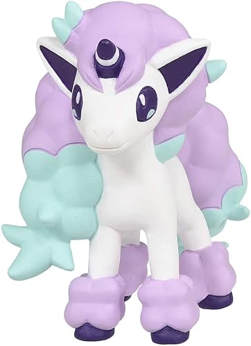 Vista 4 de Pokemon Galarian Ponyta Moncolle MS-42 - Figura de 2 pulgadas