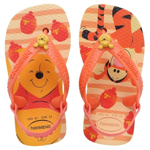 Chinelo, Havaianas, Infantil, Baby Disney Classics, 20, Laranja