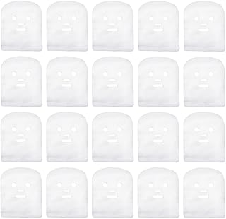 Veemoon 100Pcs Pre-Cut Gauze Facial Sheet Mas...