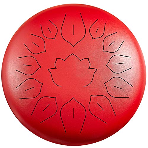 Steel Tongue Drum, 13 notas 12 pulgadas Lotus miniatura 1