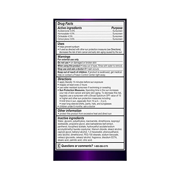 Face Moisturizer by Olay Age Defying, Anti-Wrinkle Day Lotion with Sunscreen, Broad Spectrum, SPF 15, 3.4 Oz. (Pack of 2) Packaging may Vary