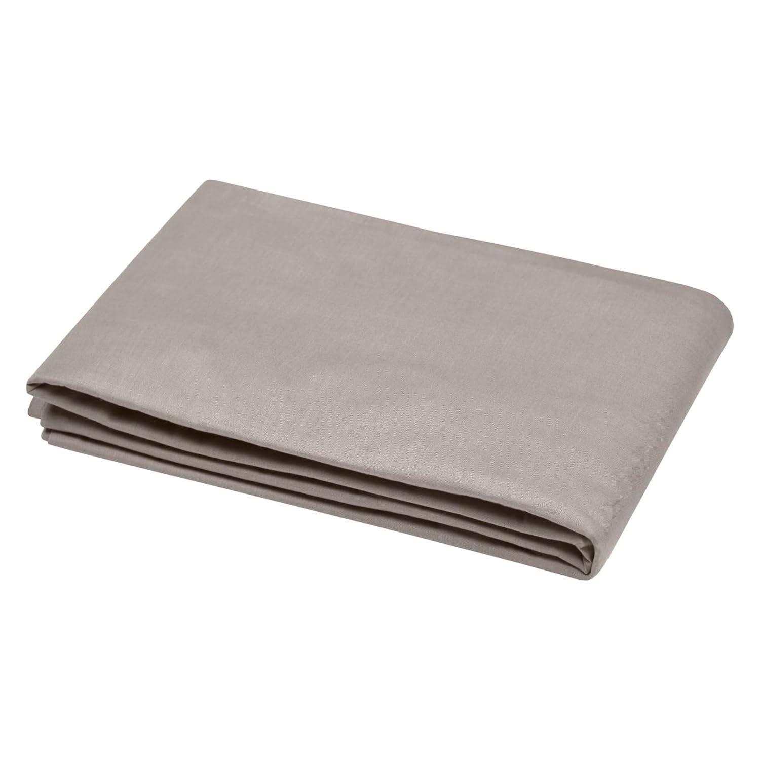 STOF – Sábana Plana – Tamaño 240 x 300 cm – 100% algodón con certificación Oeko-Tex – Color Lino – Modelo Eden – Ropa de Cama para casa – Suave y cómoda
