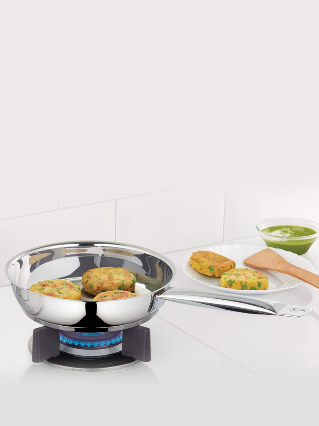 See full amazon price history chart for Borosil Cookfresh Stainless Steel Frying Pan 2.2 L (24 cm) | Impact Bonded Tri-ply Bottom | Gas Stove, Induction, Hot Plate Friendly | Uniform Heating, Cooltouch Handle | Skillet Fry Pan Borosil Cookfresh Stainless Steel Frying Pan 2.2 L (24 cm) | Impact Bonded Tri-ply Bottom | Gas Stove, Induction, Hot Plate Friendly | Uniform Heating, Cooltouch Handle | Skillet Fry Pan (B07RLTQ33L) Amazon Price History, Amazon Price Tracker