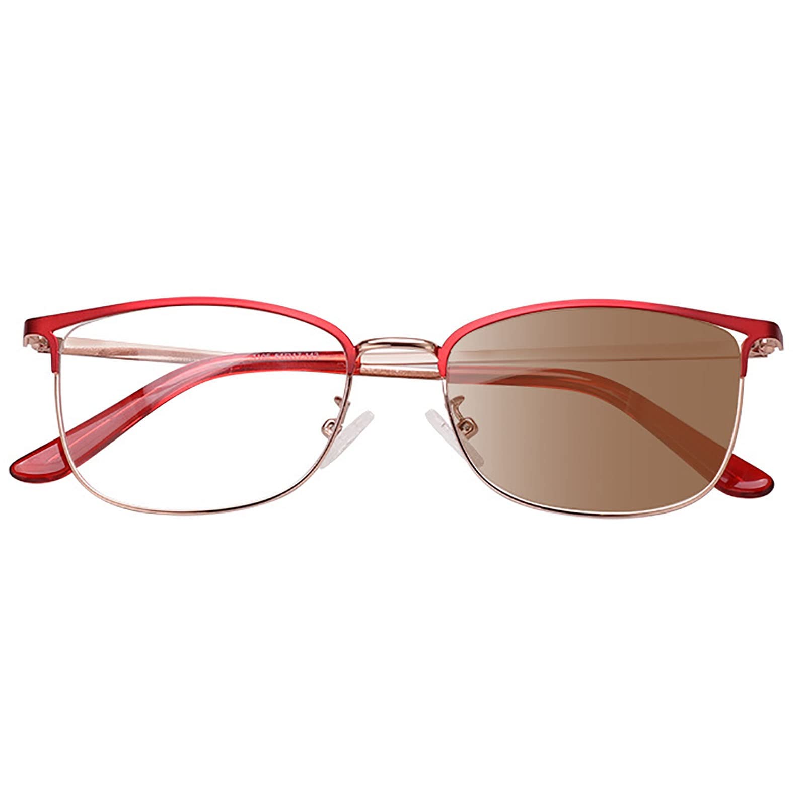 BAFAFA Okulary do czytania, fotochromowe okulary do czytania, ochrona przed promieniowaniem UV, ochrona przed promieniowaniem UV, łagodzą objawy zmęczenia czytników przeciwsłonecznych