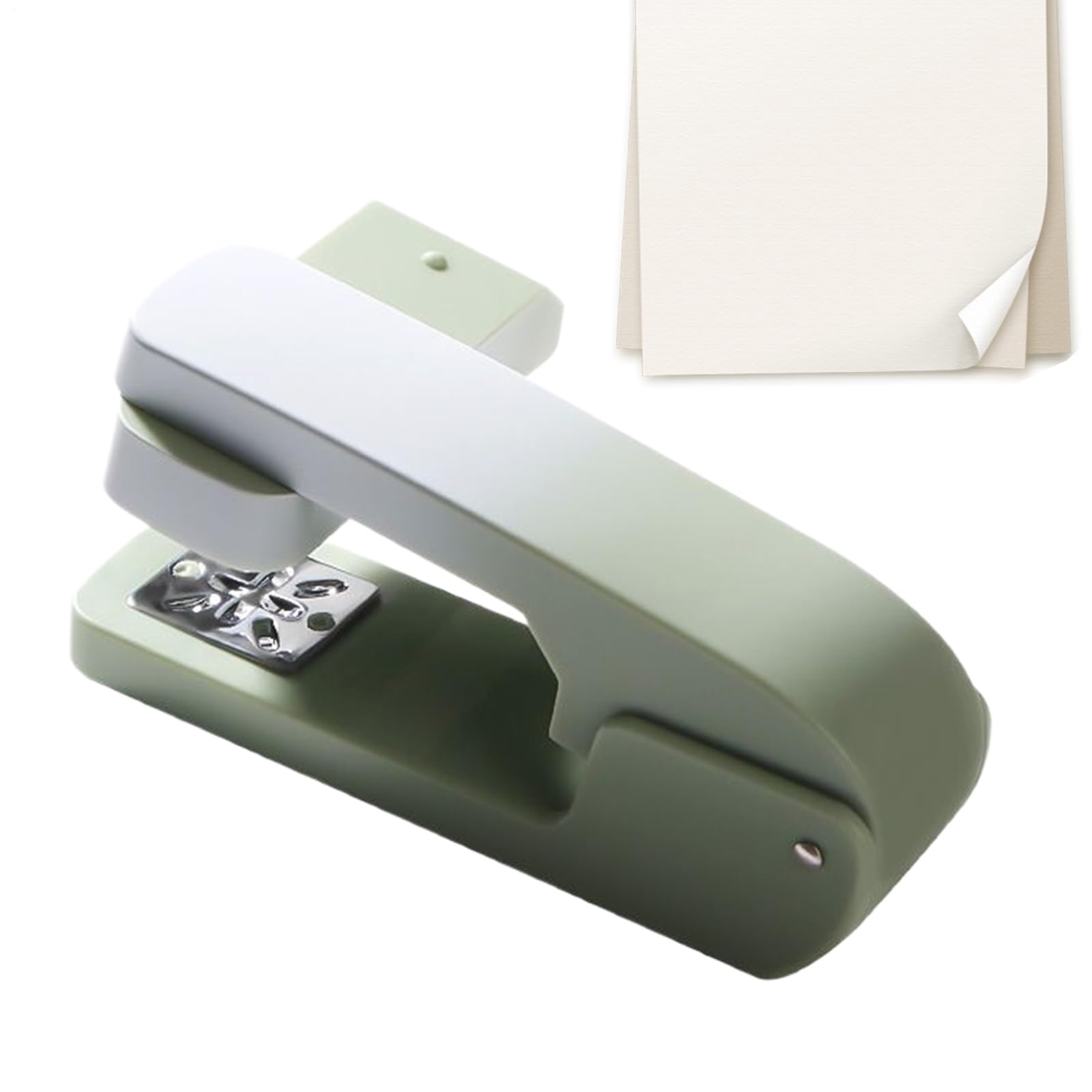 Stapler for Booklets - 360 Degree Rotating Arm Stapler | Heavy Duty Staplers, Classroom Stapling Machine, Deep Reach Multi Angle Stapling Machine, Anti-Slip Office Supplies for Booklet Document Poste
