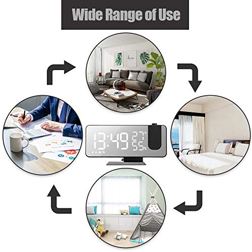 Kavolet Sveglia digitale 4 in 1, con superficie a