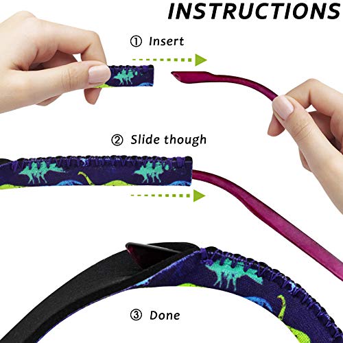 Eyeglass Strap for Kids, No-Tail Adjustable Glass Retainers for Boys & Girls, Floating Sunglass Lanyard for Children4