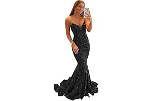 Mermaid Sequin Prom Dresses 2021