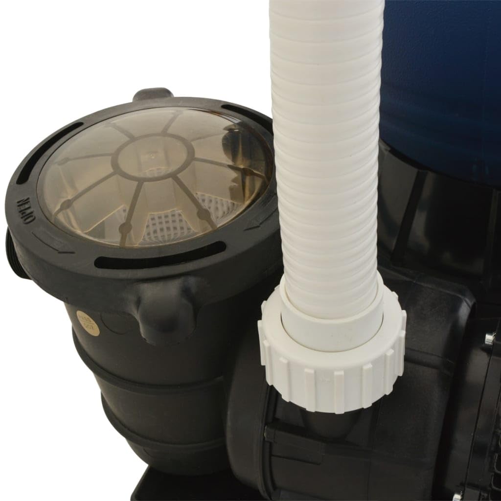 vidaXL Bomba Filtro Arena Filtrante XL 16800l/h Limpieza Agua Piscina Jacuzzija